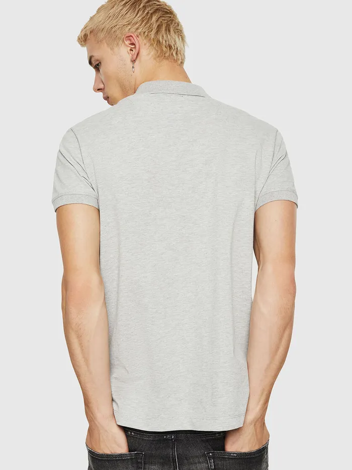 Diesel Polos Mens TWEETDIV Grey On Sale