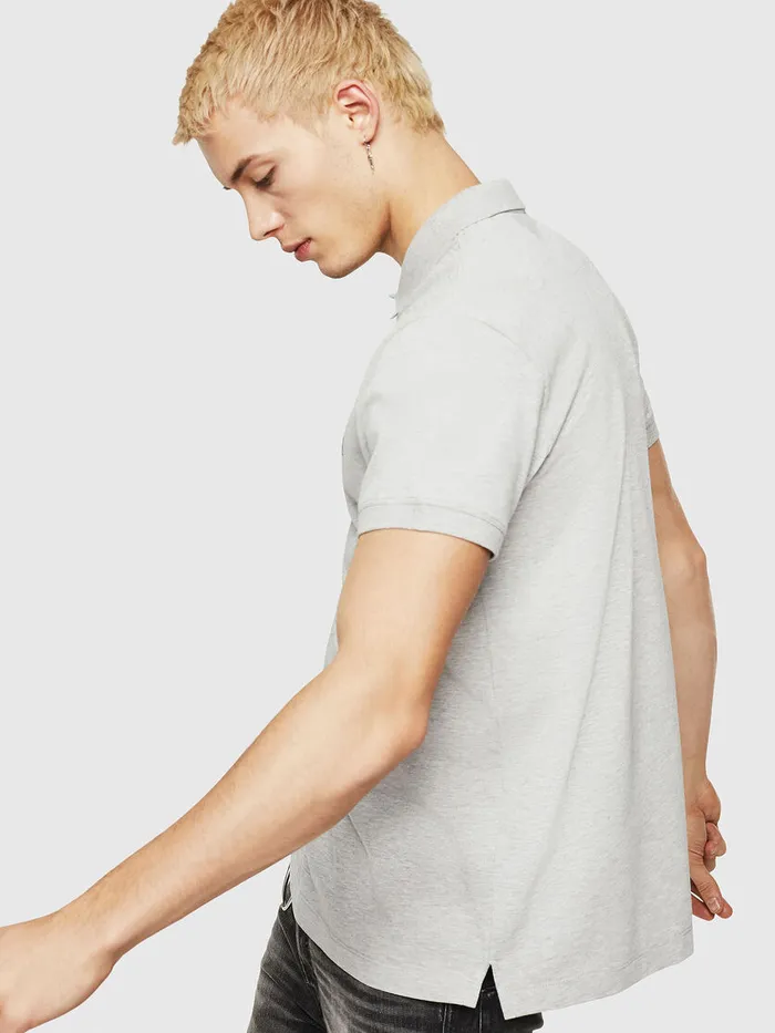Diesel Polos Mens TWEETDIV Grey On Sale