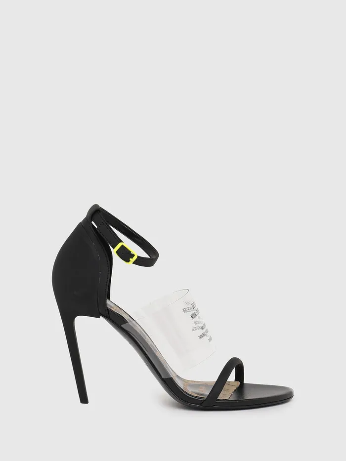 Diesel Sandals Womens SASLANTY HAR Black Near Me