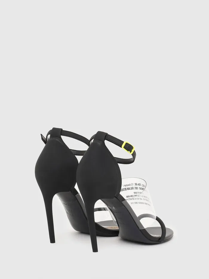 Diesel Sandals Womens SASLANTY HAR Black Near Me