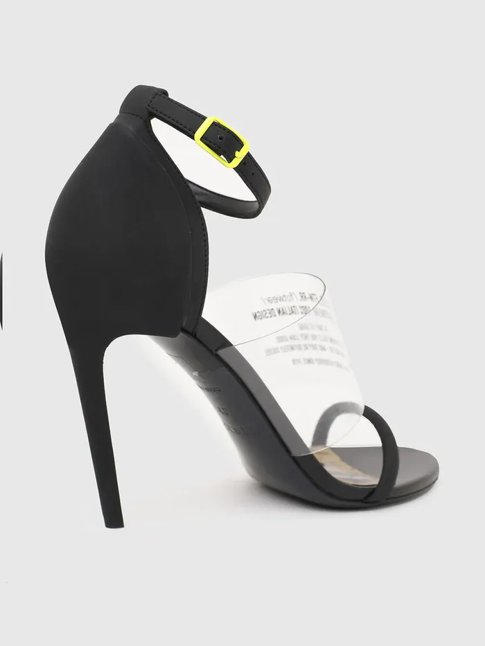 Diesel Sandals Womens SASLANTY HAR Black Near Me