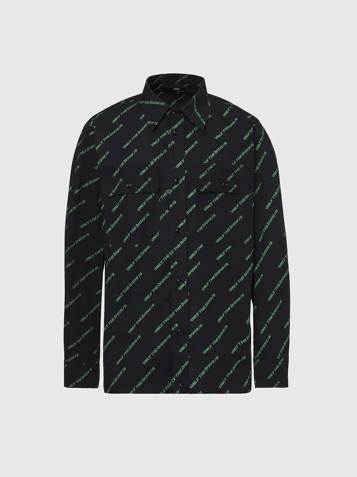 Diesel Shirts Mens SJESSTA Black Popular