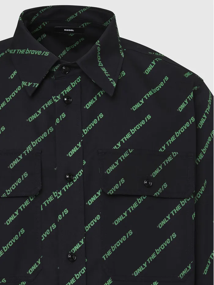Diesel Shirts Mens SJESSTA Black Popular