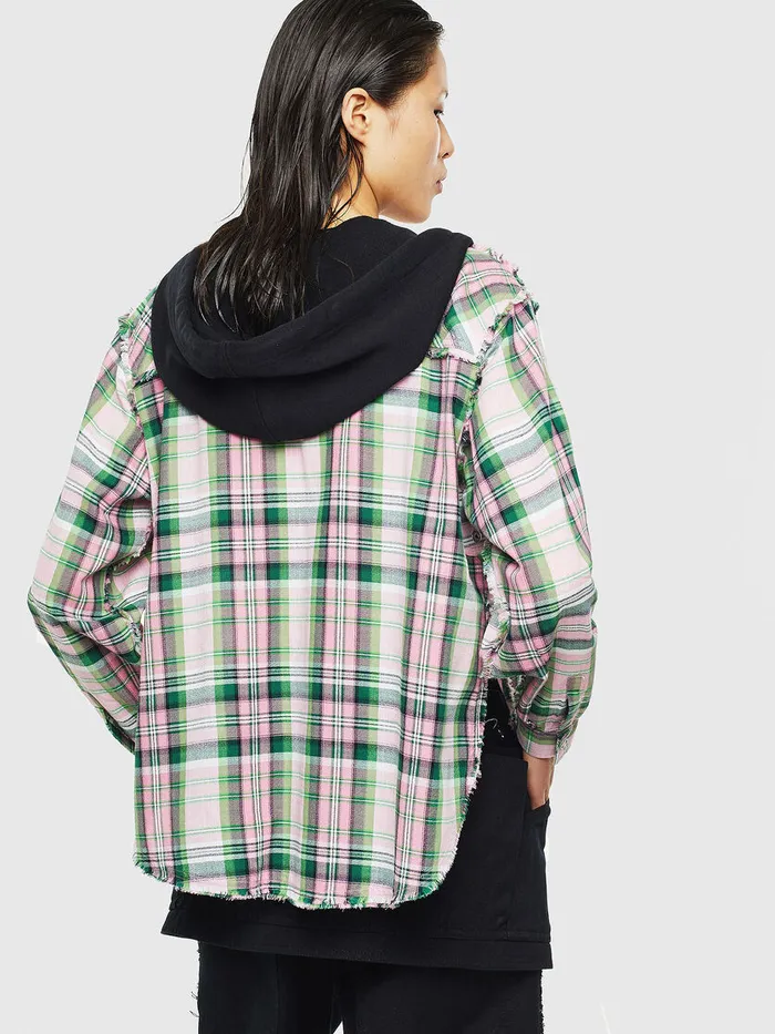 Diesel Shirts Womens CANGELSHOOD Green Casaul