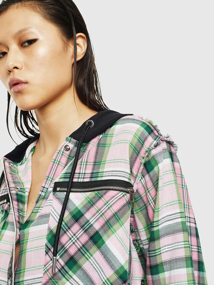 Diesel Shirts Womens CANGELSHOOD Green Casaul
