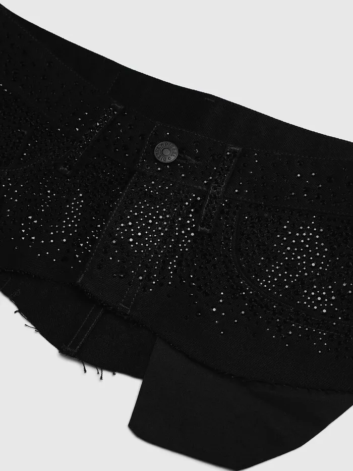 Diesel Shorts and Skirts Womens BELT LOW WAISTSW Black For Sale