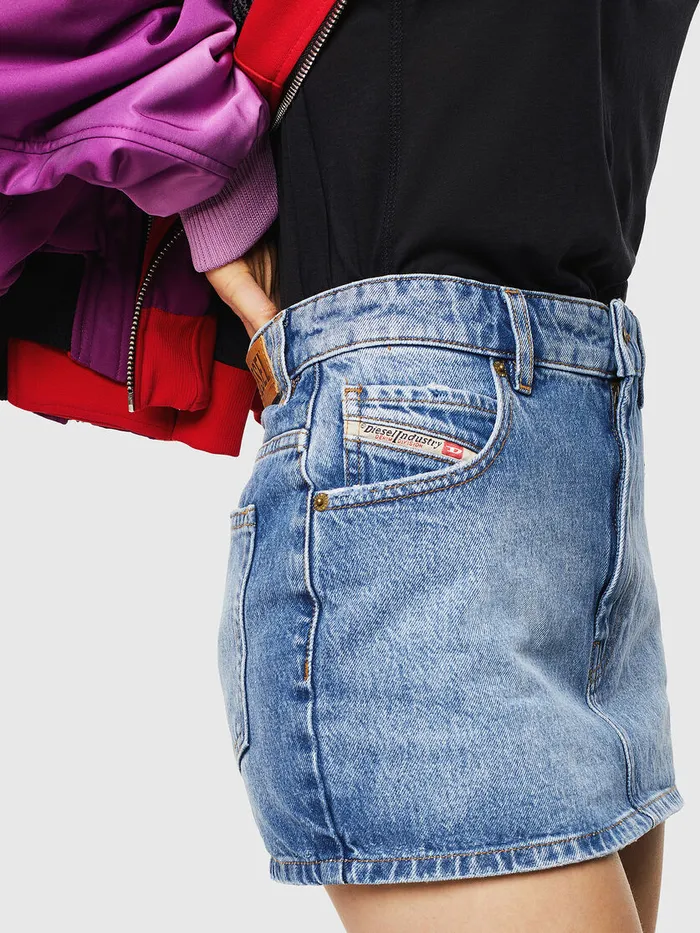 Diesel Shorts and Skirts Womens DEEISY Medium blue Gift Ideas