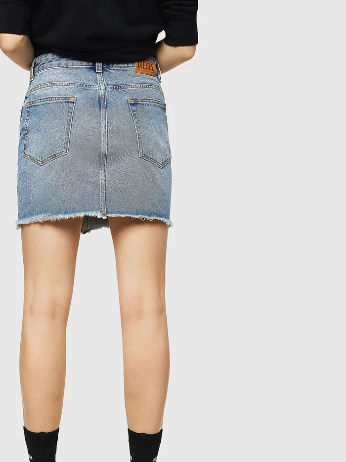 Diesel Shorts and Skirts Womens DEELLE Light Blue Cheap On Sale