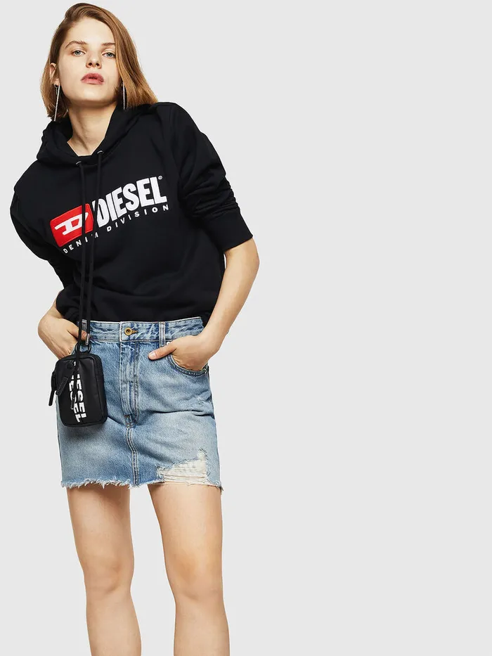 Diesel Shorts and Skirts Womens DEELLE Light Blue Cheap On Sale