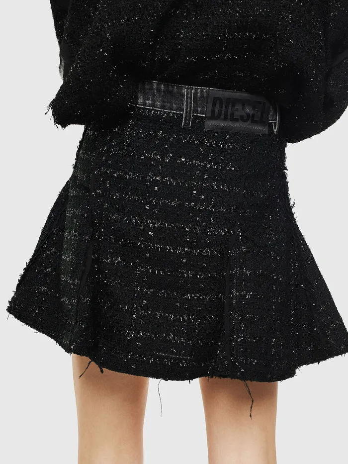 Diesel Shorts and Skirts Womens ONYELA Black Gift for Friend