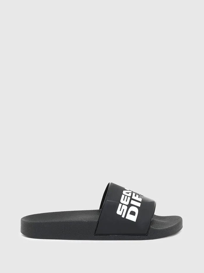 Diesel Slippers Womens SAVALLA W Dark Blue Gift Ideas