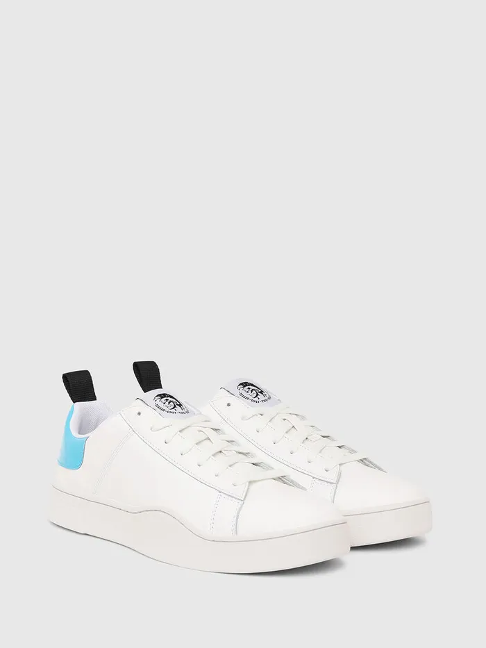 Diesel Sneakers Mens SCLEVER LOW LACE WhiteBlue On Sale