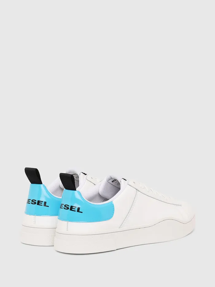 Diesel Sneakers Mens SCLEVER LOW LACE WhiteBlue On Sale