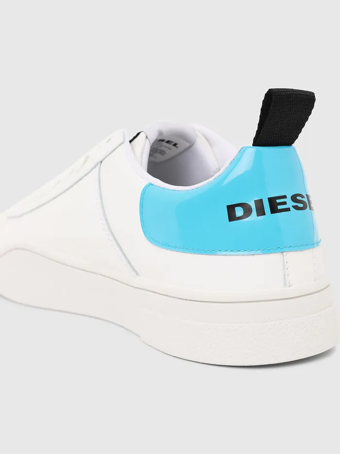 Diesel Sneakers Mens SCLEVER LOW LACE WhiteBlue On Sale