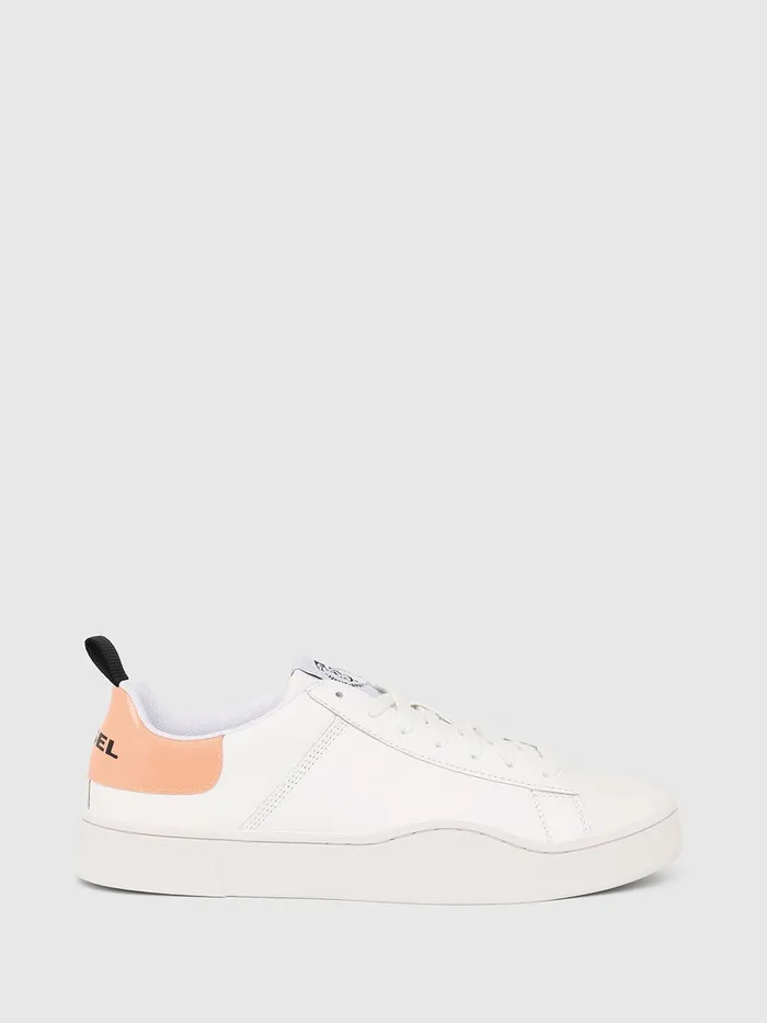 Diesel Sneakers Mens SCLEVER LOW LACE WhitePink On Sale