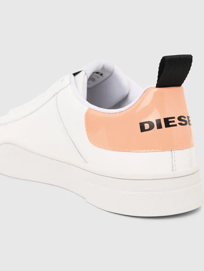 Diesel Sneakers Mens SCLEVER LOW LACE WhitePink On Sale