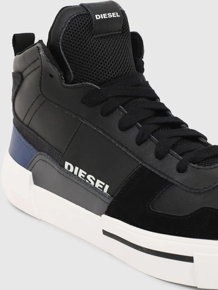 Diesel Sneakers Mens SDESE MG MID Black Online