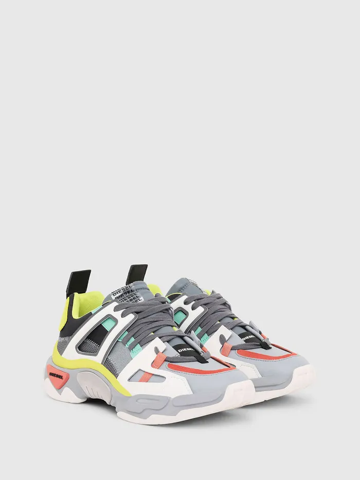 Diesel Sneakers Mens SKIPPER LOW TREK II Multicolor Gift Ideas