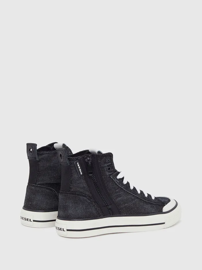 Diesel Sneakers Womens SASTICO MID ZIP W Black For Sale