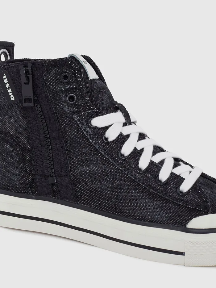 Diesel Sneakers Womens SASTICO MID ZIP W Black For Sale