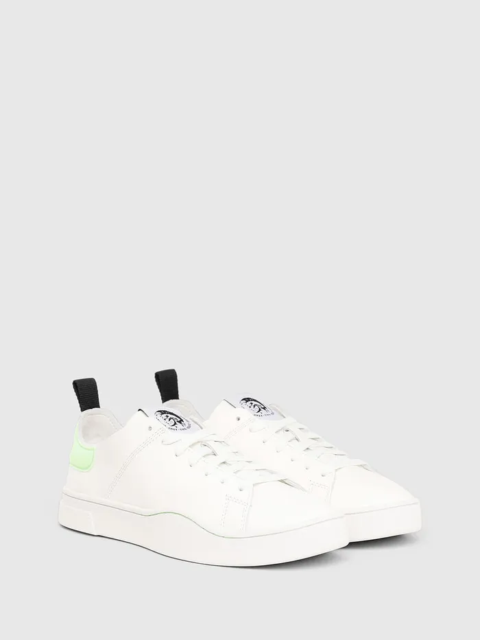 Diesel Sneakers Womens SCLEVER LS W WhiteGreen Cheap On Sale