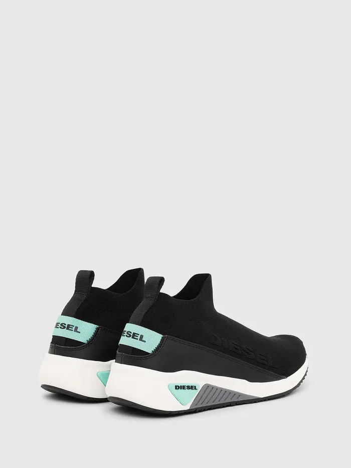 Diesel Sneakers Womens SKB SOCK QB W Black On Sale