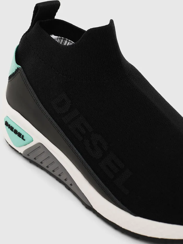 Diesel Sneakers Womens SKB SOCK QB W Black On Sale