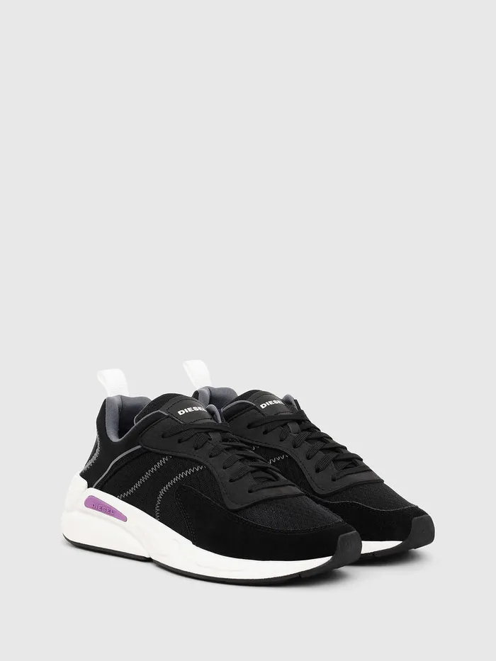 Diesel Sneakers Womens SSERENDIPITY LOW W Black Gift Ideas