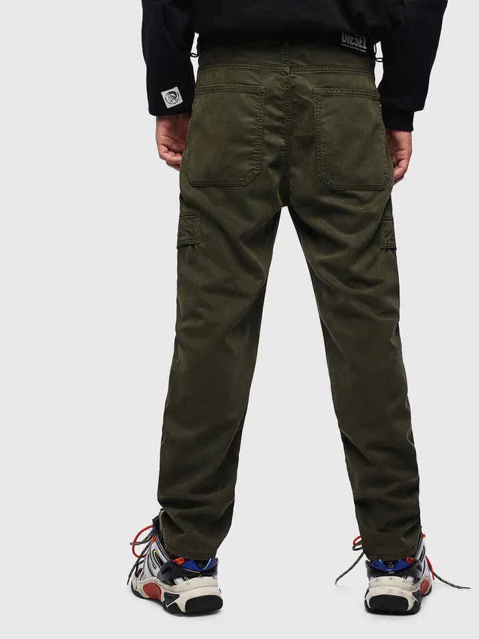 Diesel Straight Mens DKrett JoggJeans 069LX Military Green Gift for Friend