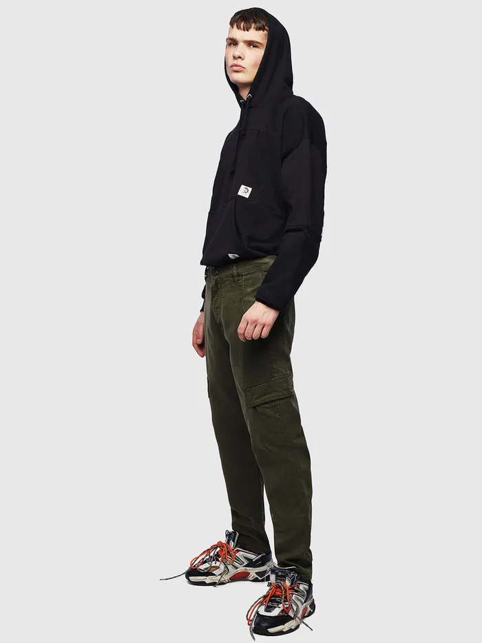 Diesel Straight Mens DKrett JoggJeans 069LX Military Green Gift for Friend