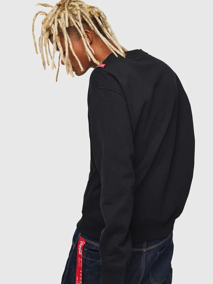 Diesel Sweaters Mens CCSBAYCOLA Black Popular