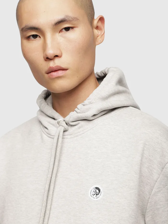 Diesel Sweaters Mens SAFTER Light Grey On Sale
