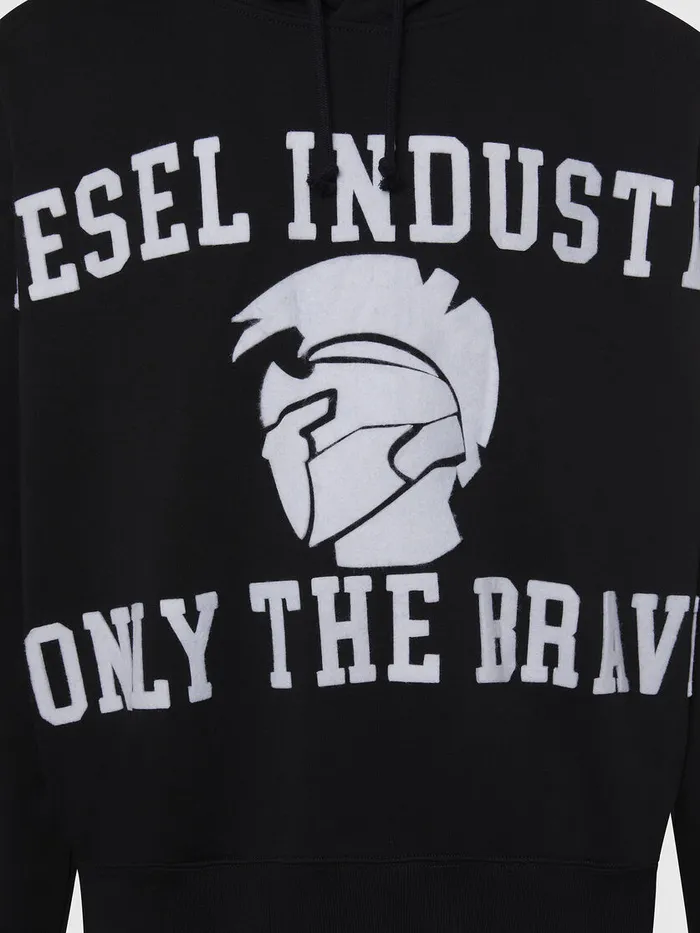 Diesel Sweaters Mens SALBYX1 Black Online