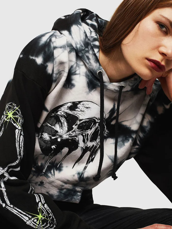 Diesel Sweaters Mens SALBYY BlackWhite Online