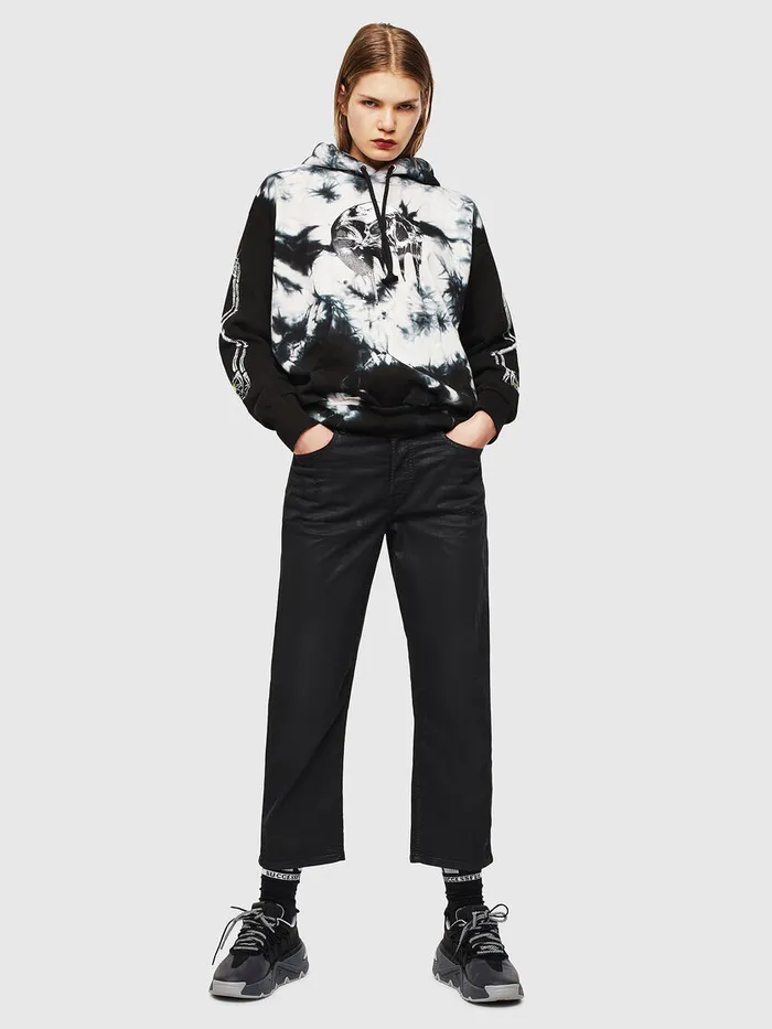 Diesel Sweaters Mens SALBYY BlackWhite Online