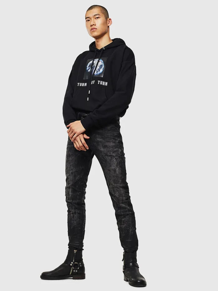 Diesel Sweaters Mens SALBYYA Black Gift for Friend