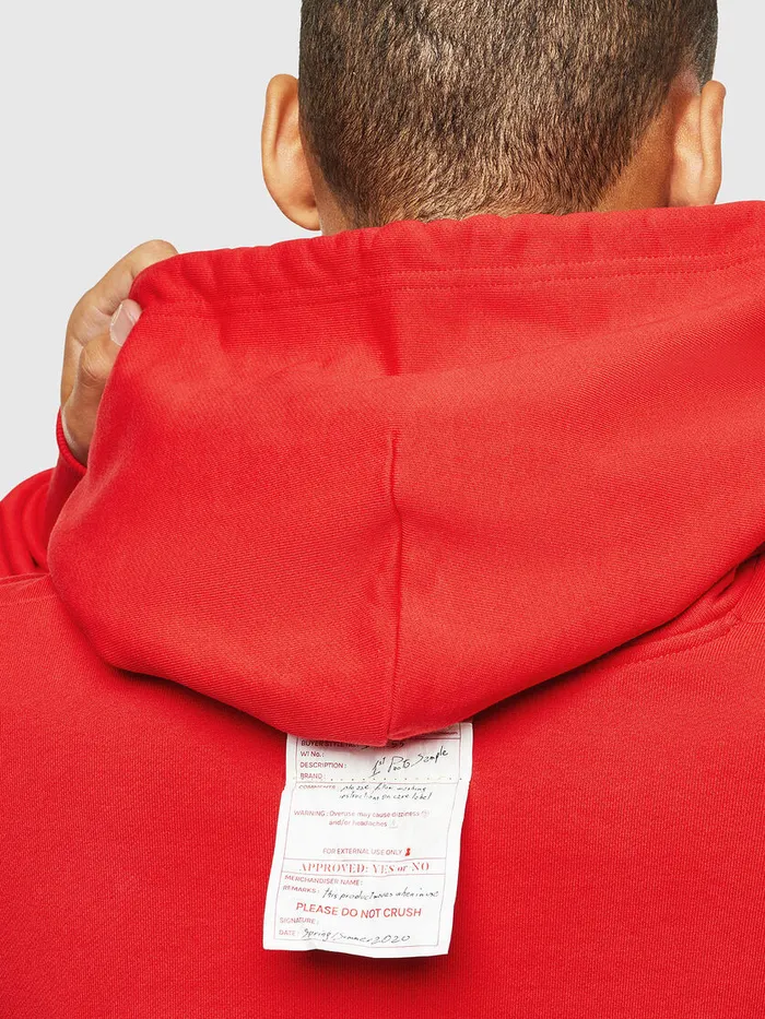 Diesel Sweaters Mens SALBYYA Red On Sale