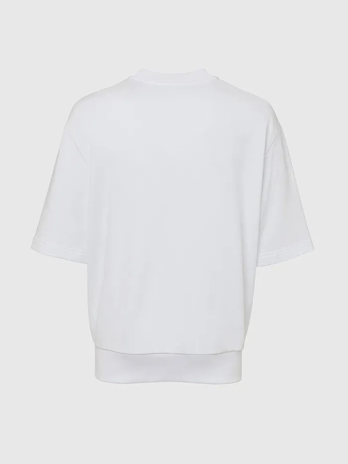 Diesel Sweaters Mens SCOOLINGX10 White Casaul