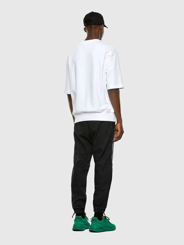 Diesel Sweaters Mens SCOOLINGX10 White Casaul
