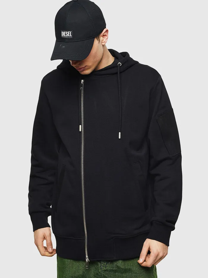 Diesel Sweaters Mens SGIANT Black On Sale