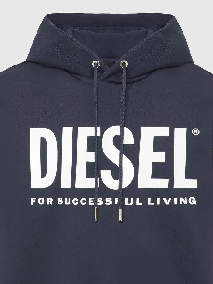 Diesel Sweaters Mens SGIRHOODDIVISION Dark Blue Gift for Friend