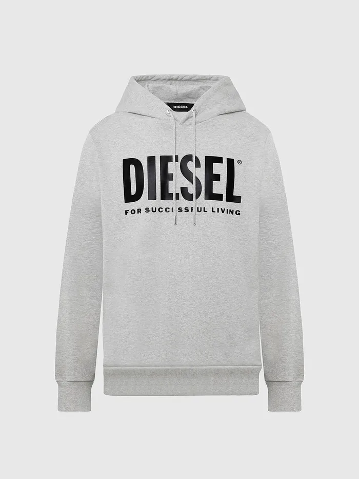 Diesel Sweaters Mens SGIRHOODDIVISION Light Grey For Sale