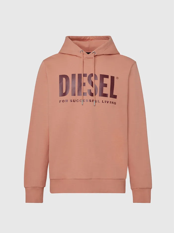 Diesel Sweaters Mens SGIRHOODDIVISION Pink On Sale