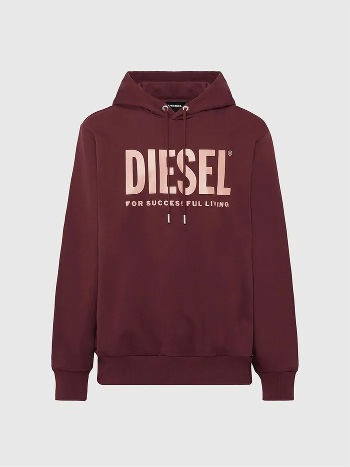 Diesel Sweaters Mens SGIRHOODDIVISION Red Gift for Friend