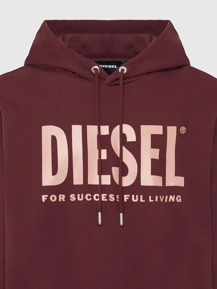 Diesel Sweaters Mens SGIRHOODDIVISION Red Gift for Friend