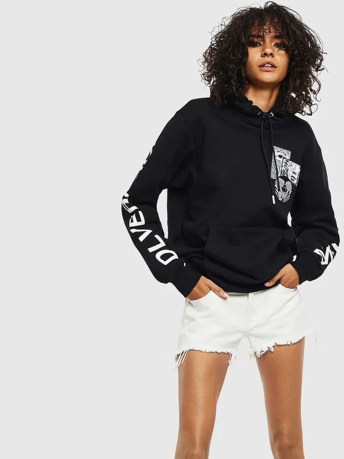 Diesel Sweaters Mens SGIRKHOODS4 Black Popular