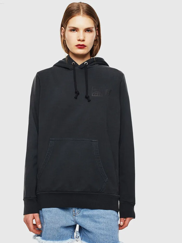 Diesel Sweaters Mens SGIRKHOODSUN Black Casaul