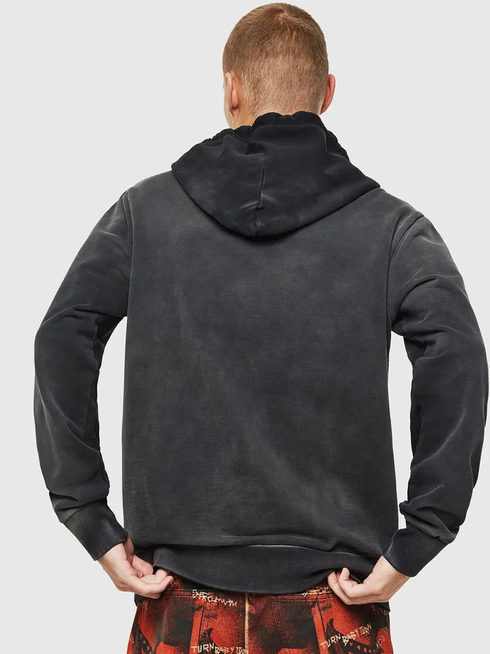 Diesel Sweaters Mens SGIRKHOODSUN Black Casaul