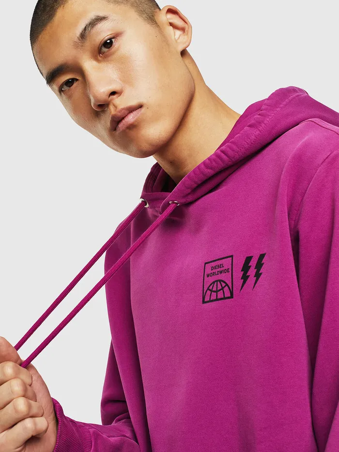 Diesel Sweaters Mens SGIRKHOODSUN Lilac Online