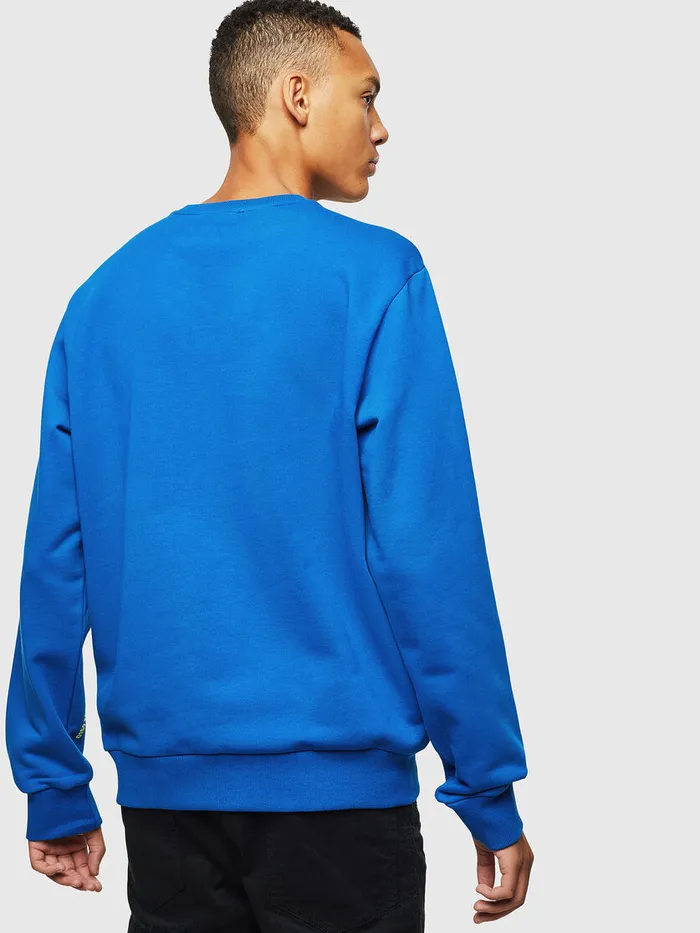 Diesel Sweaters Mens SGIRKJ2 Blue For Sale